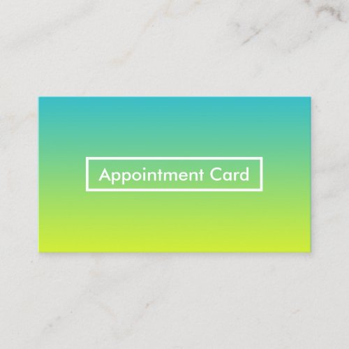 ocean fade appointment reminder