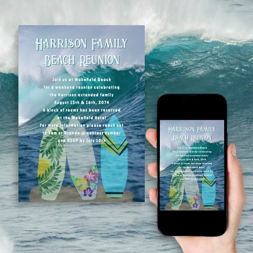 Ocean Family Reunion Surboards