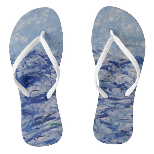 Ocean Flip-Flops Flip Flops (Footbed)