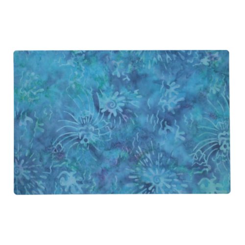 Ocean Floor Batik Placemat