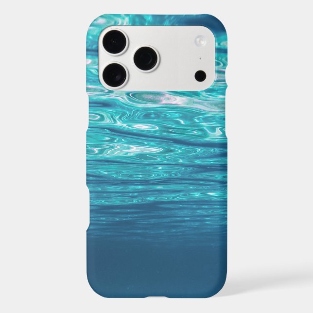 Ocean floor iPhone case (Back)