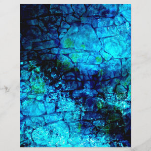 Ocean Floor Texture Scrapbook Paper