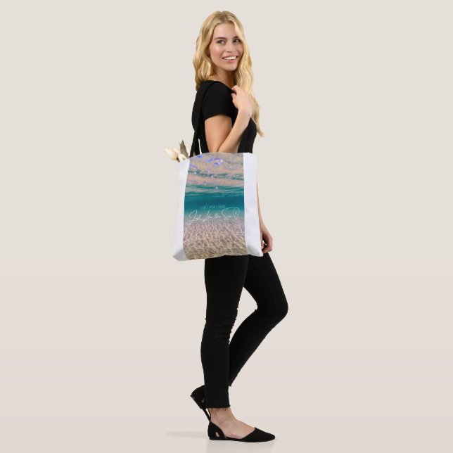 Ocean Floor Wild and Free Summer Beach  Tote Bag (On Model)