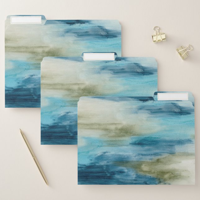 Ocean Flow II File Folder (Set)