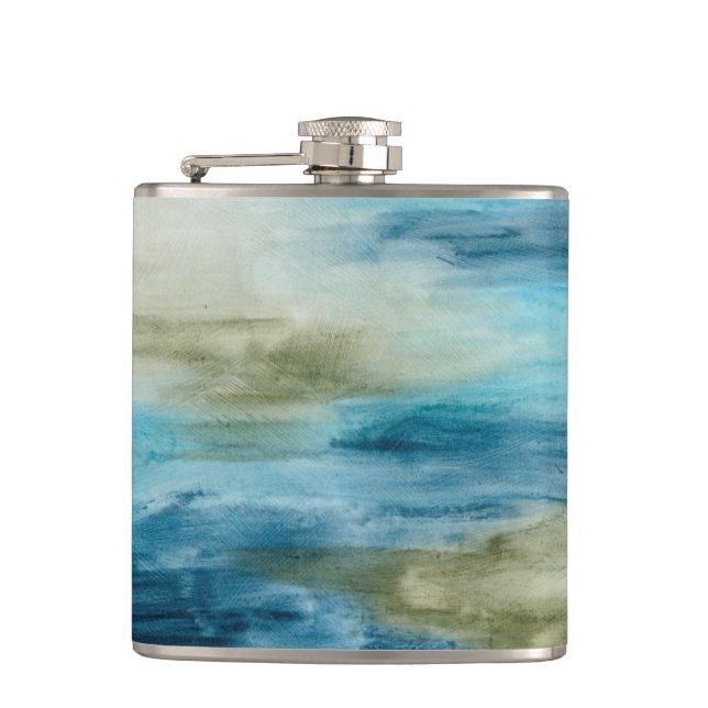 Ocean Flow II Flask (Front)