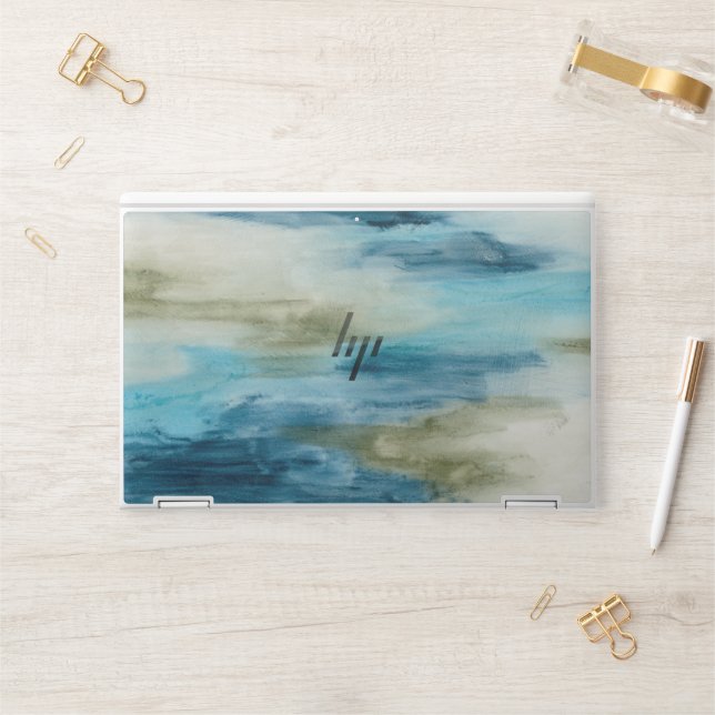 Ocean Flow II HP Laptop Skin (Desk)