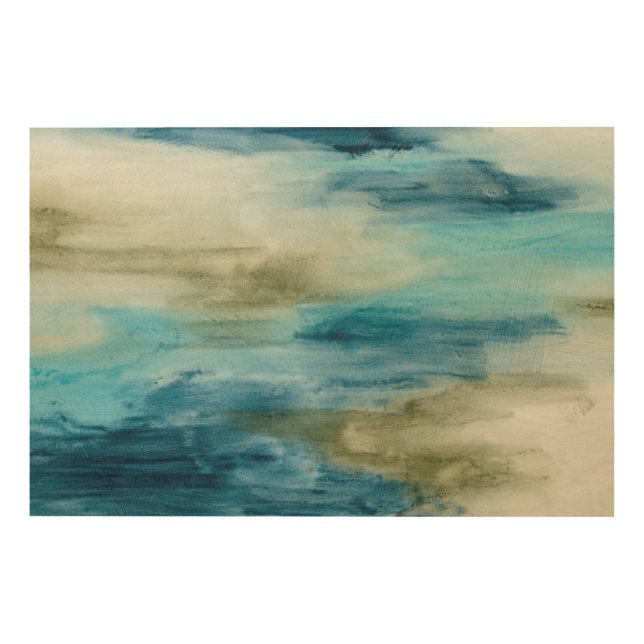 Ocean Flow II Wood Wall Decor (Front)