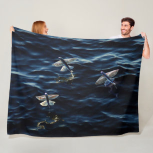 OCEAN FLYERS FLEECE BLANKET