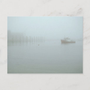 Ocean Fog Little Compton Rhode Island Postcard