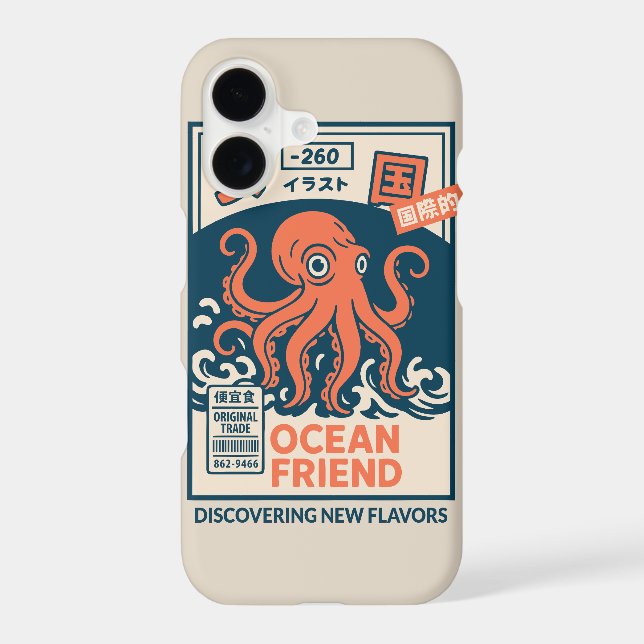 Ocean Friend iPhone Case (Back)