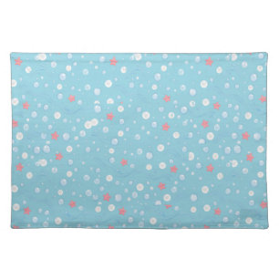 Ocean Friends Coastal Cloth Placemat Cute Ocean