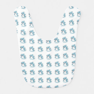 Ocean Friends Collection Cute Sea Creatures Pastel Baby Bib