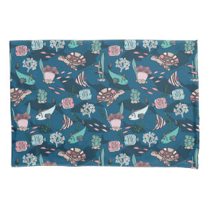 Ocean Friends kids pattern Pillow Case