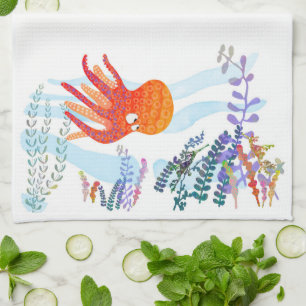 Ocean Friendship Kitchen Tea Towel