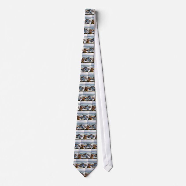 Ocean Front Chopper Neck Tie (Front)