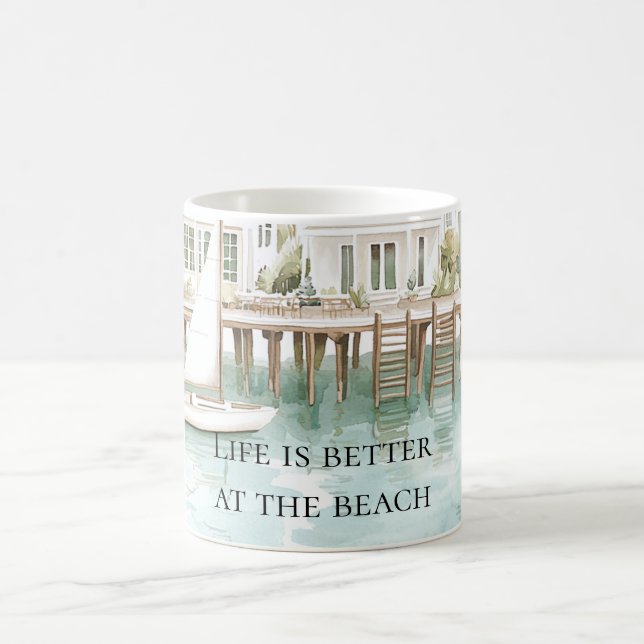 Ocean Front Property Coffee Mug (Center)
