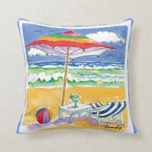 beach chair pillows