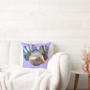 Ocean Gems Throw Pillow