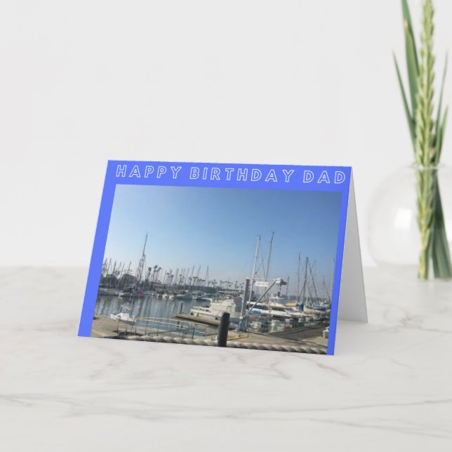 Ocean Getaway Birthday Card (Front)