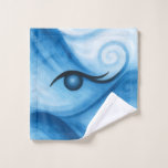 Ocean girl water eye towel