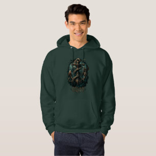 Ocean Grave Kraken Anchor Dark Fantasy Hoodie