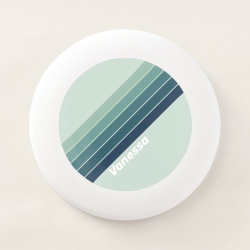 Ocean Green Nostalgic Striped with Name