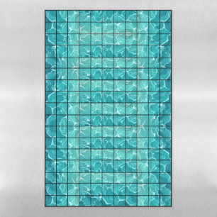 Ocean Gridmap Magnetic Dry Erase Sheet