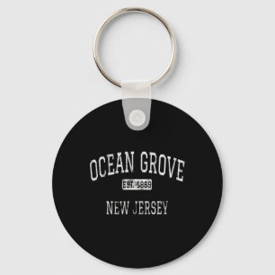 Ocean Grove New Jersey Nj Vintage Keychain
