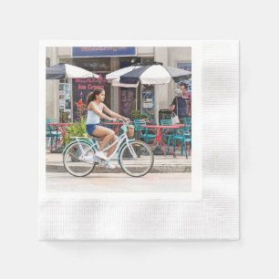 Ocean Grove NJ – Biking Along Main Avenue Napkins