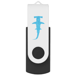 Ocean Hammerhead Shark Flash Drive