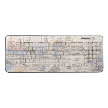 Ocean Harbor Sailboats Sailing Wireless Keyboard Ocean Harbor Sailboats Sailing Wireless Keyboard