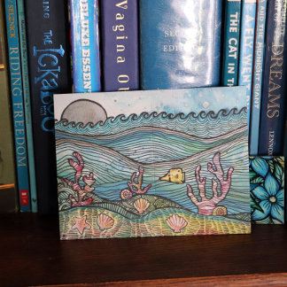 Ocean                                              holiday postcard