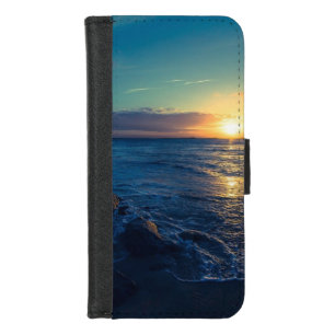 Ocean Horizon Sunset iPhone 8/7 Wallet Case
