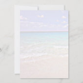 Ocean Horizon Tropical Scenic Blank Paper (Back)
