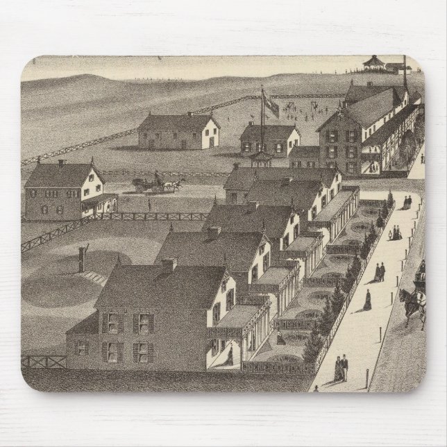 Ocean House, Point Pleasant, NJ Mouse Pad (Front)