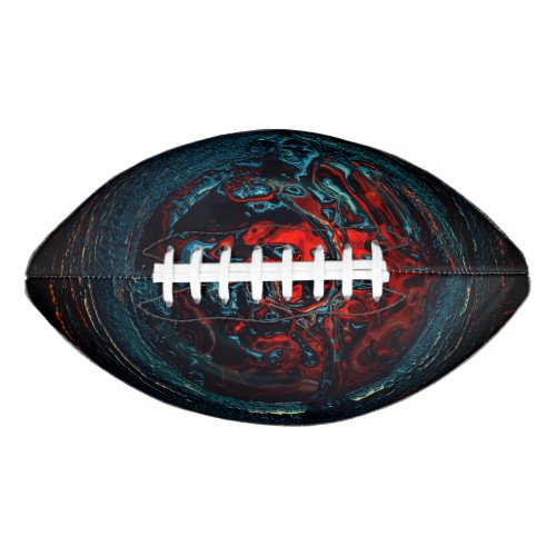 Ocean Inferno Red Glow Football