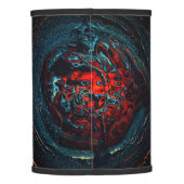 Ocean Inferno Red Glow Lamp Shade (Back)