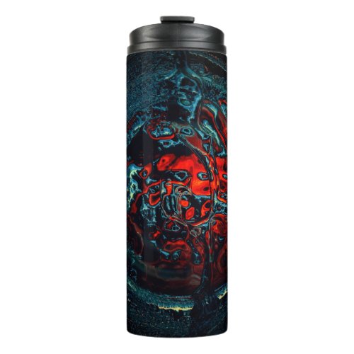 Ocean Inferno Red Glow Thermal Tumbler