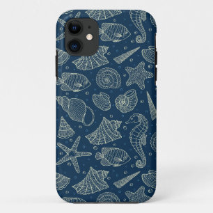 Ocean Inhabitants Pattern 2 iPhone 11 Case