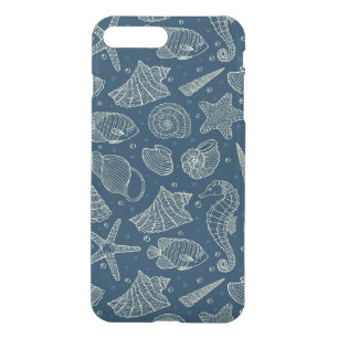 Ocean Inhabitants Pattern 2 iPhone 8 Plus/7 Plus Case