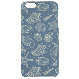 Ocean Inhabitants Pattern 2 Clear iPhone 6 Plus Case