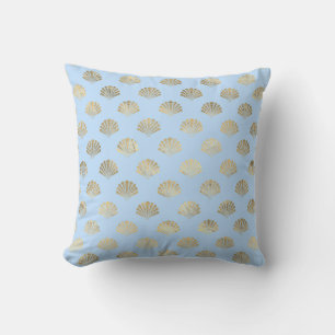 "Ocean Inspired Paper" "Fantasy Mermaid Background Throw Pillow