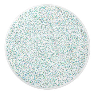 Ocean Inspired Speckled Dots  Ceramic Knob