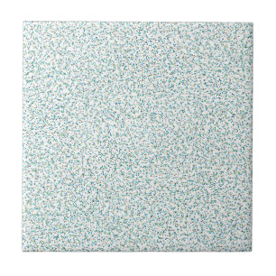 Ocean Inspired Speckled Dots  Ceramic Tile
