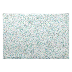 Ocean Inspired Speckled Dots Cloth Placemat