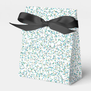 Ocean Inspired Speckled Dots Favor Boxes