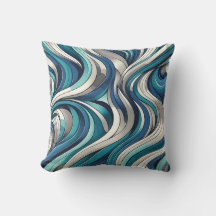 Ocean-Inspired Wave Pattern
