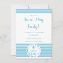 Ocean is my favorite Invitation
