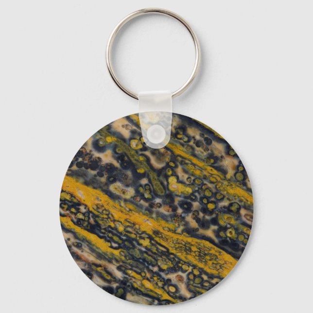 Ocean Jasper Keychain (Front)
