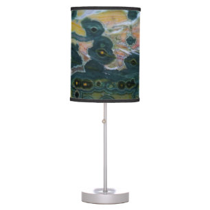 Ocean Jasper Slab Table Lamp